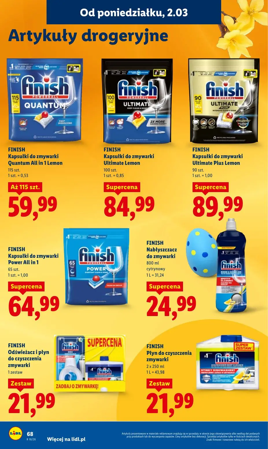gazetka promocyjna LIDL Od poniedziałku - Strona 68