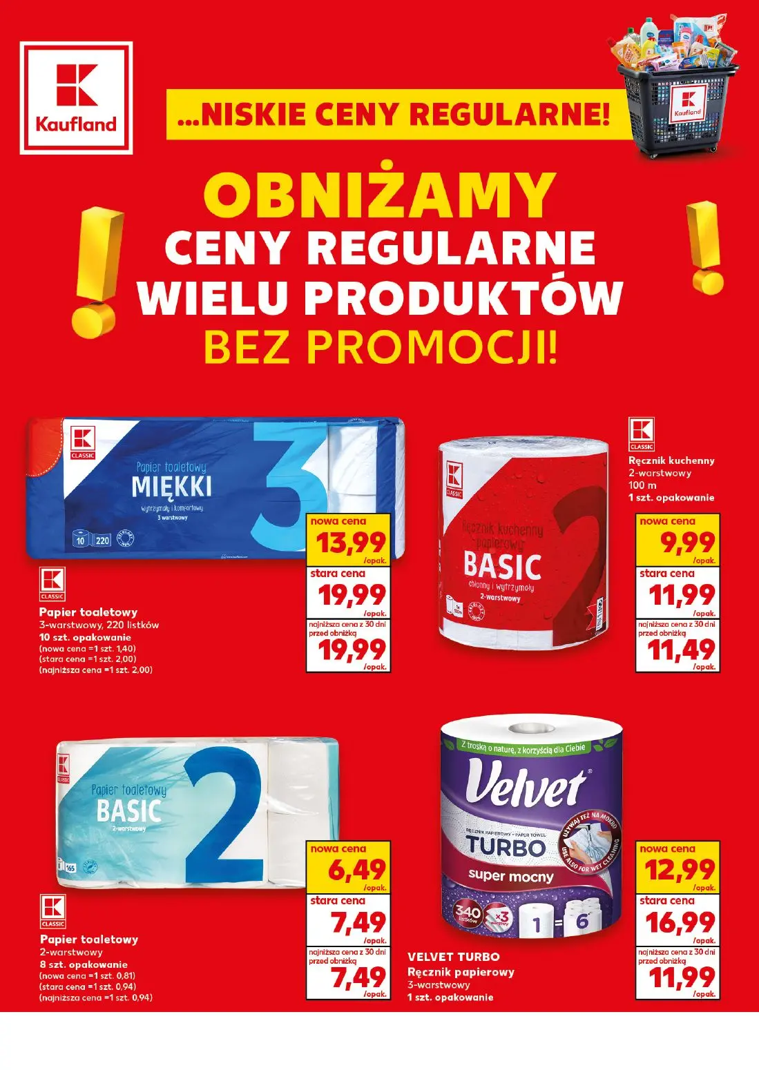 gazetka promocyjna Kaufland Niskie ceny regularnie! - Strona 4