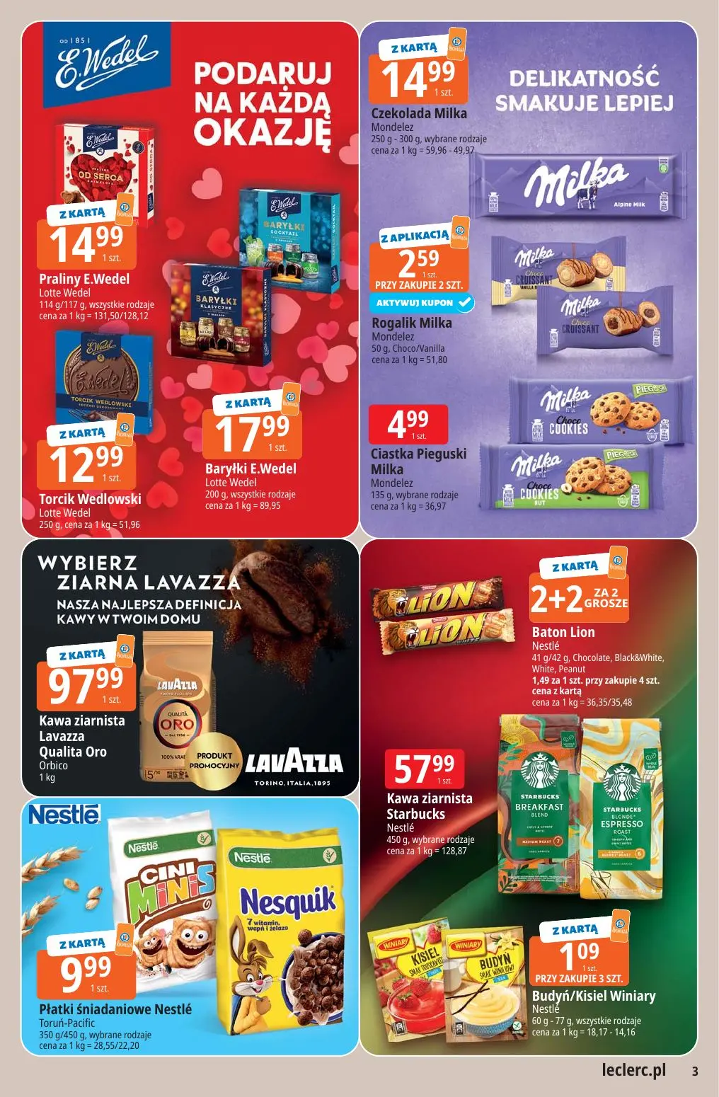 gazetka promocyjna E.Leclerc Wybór w dobrej cenie - Strona 3