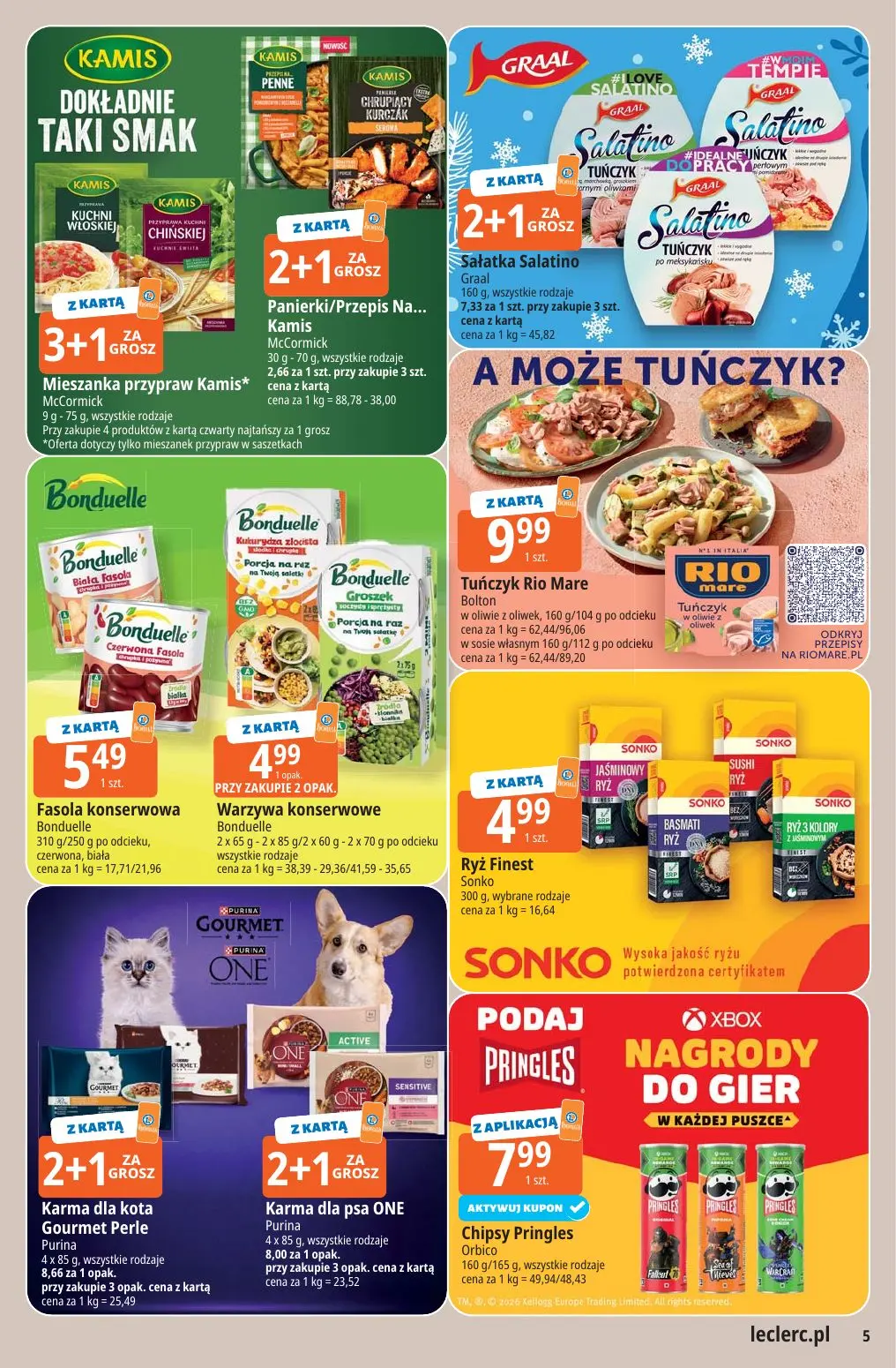 gazetka promocyjna E.Leclerc Wybór w dobrej cenie - Strona 5