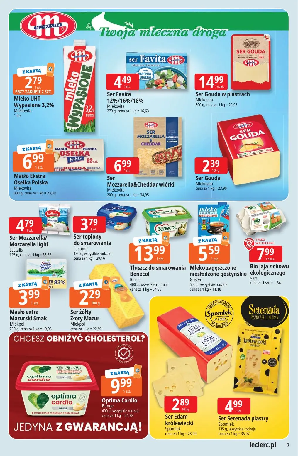 gazetka promocyjna E.Leclerc Wybór w dobrej cenie - Strona 7