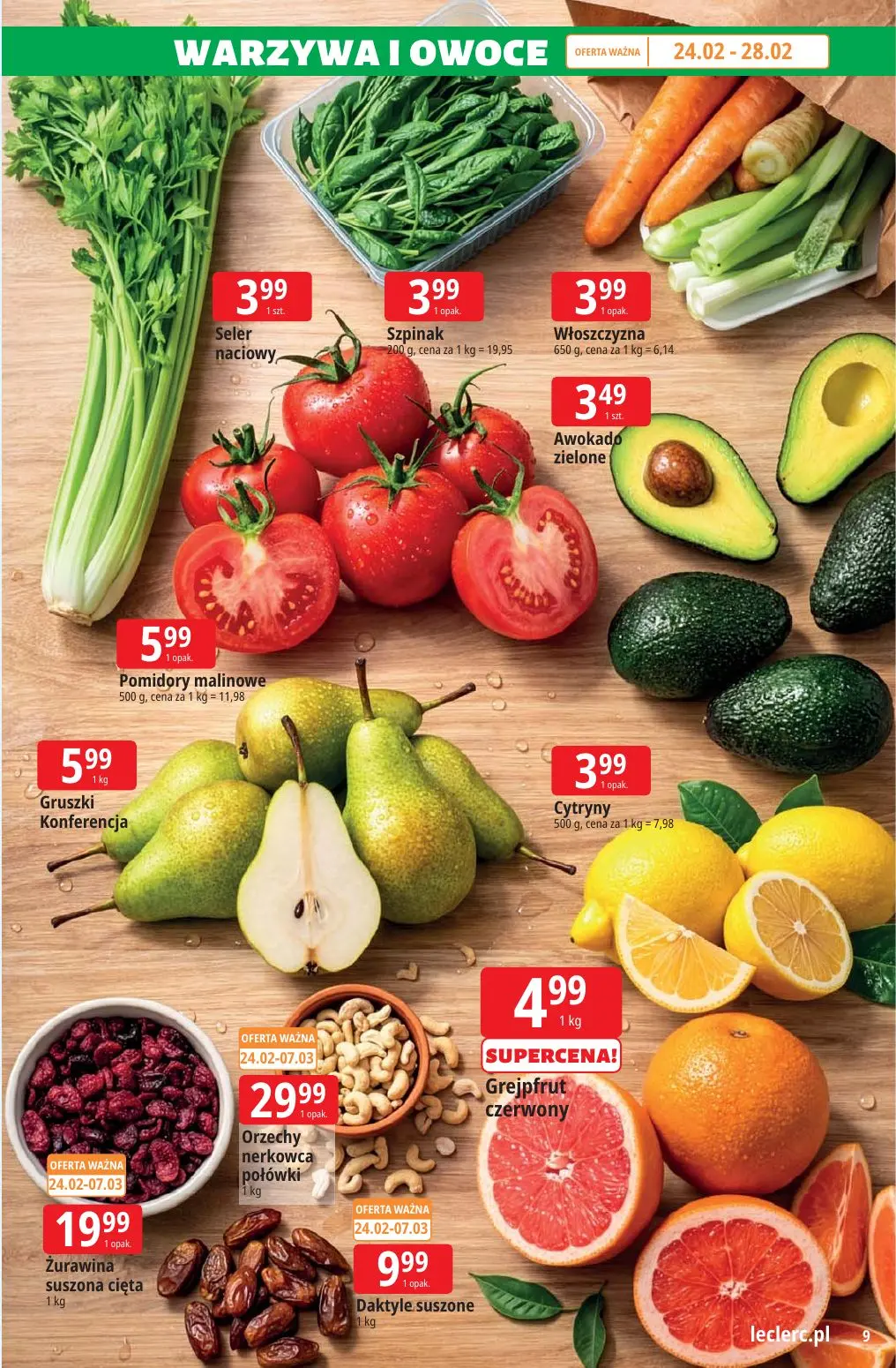 gazetka promocyjna E.Leclerc Wybór w dobrej cenie - Strona 9