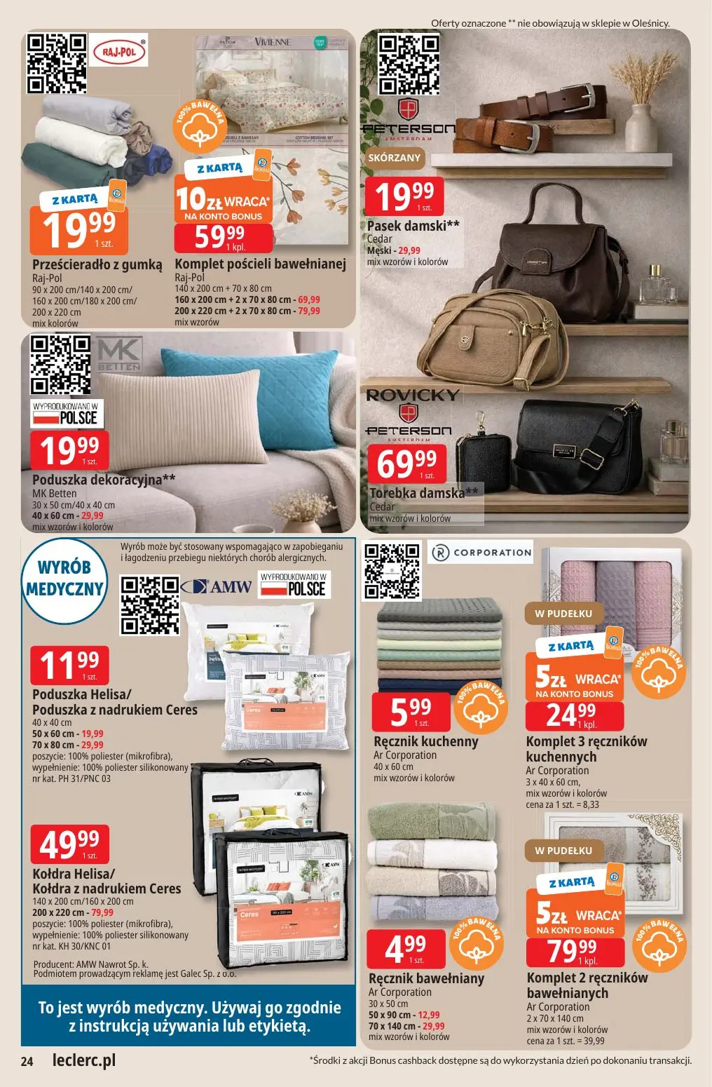 gazetka promocyjna E.Leclerc Wybór w dobrej cenie - Strona 24