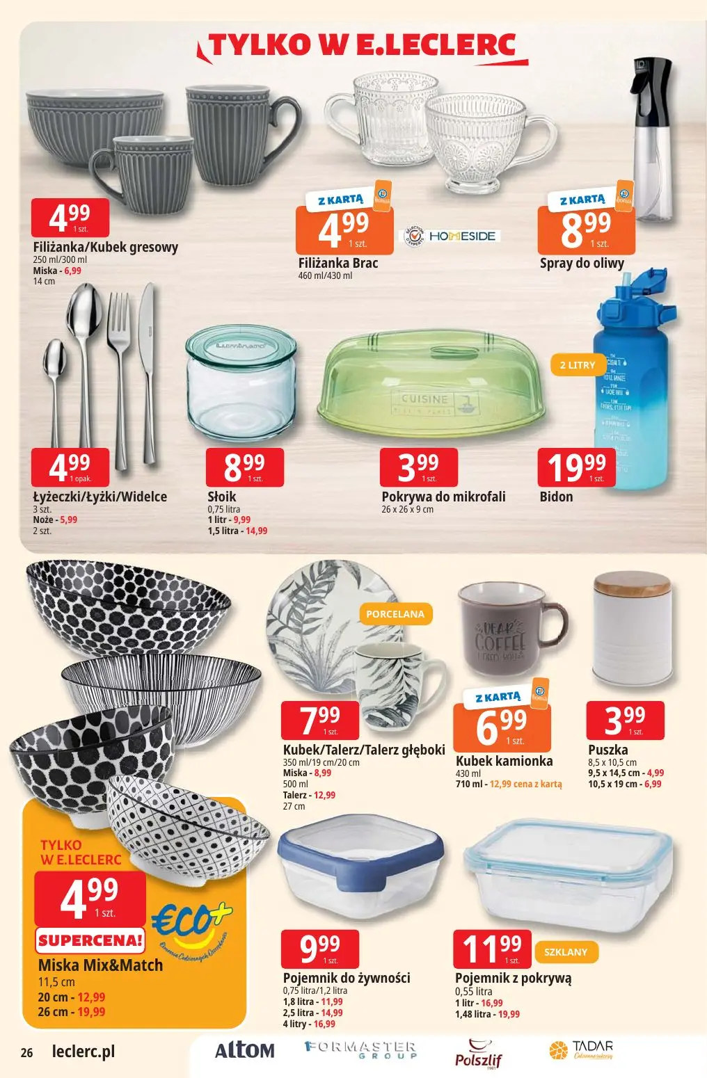 gazetka promocyjna E.Leclerc Wybór w dobrej cenie - Strona 26