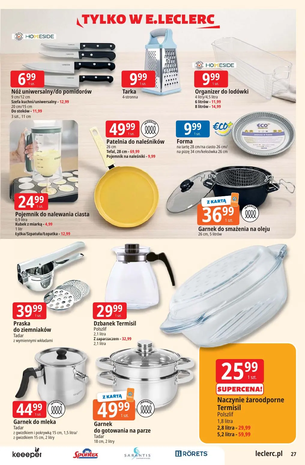 gazetka promocyjna E.Leclerc Wybór w dobrej cenie - Strona 27