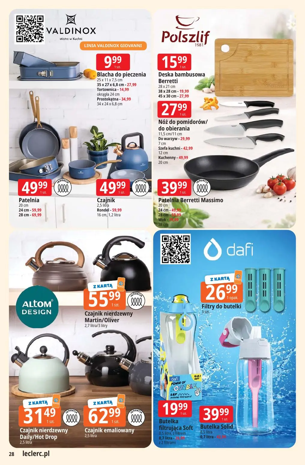gazetka promocyjna E.Leclerc Wybór w dobrej cenie - Strona 28