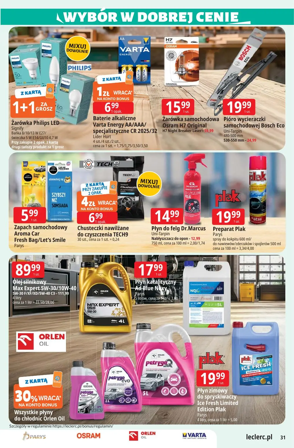 gazetka promocyjna E.Leclerc Wybór w dobrej cenie - Strona 31