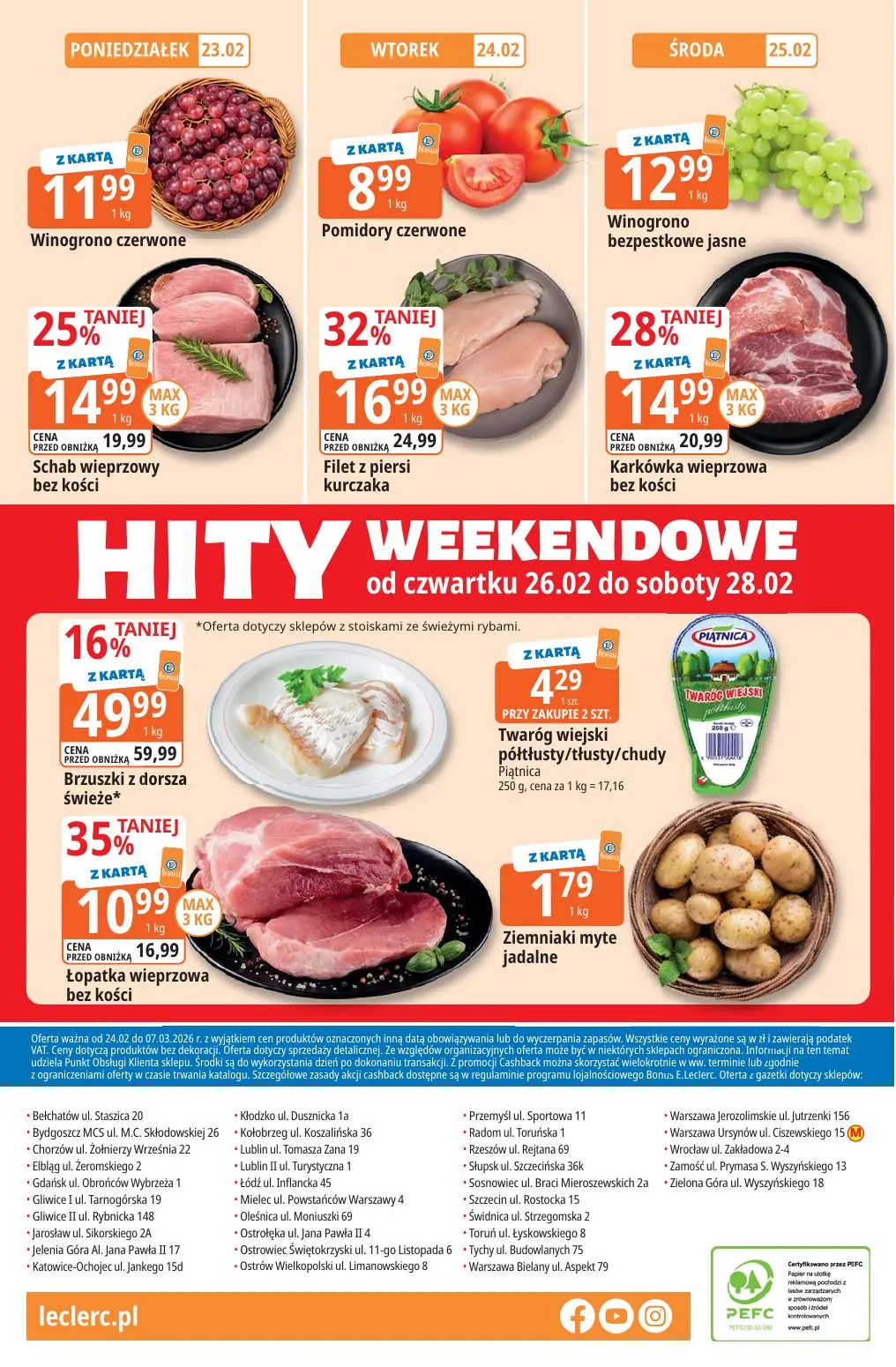 gazetka promocyjna E.Leclerc Wybór w dobrej cenie - Strona 32