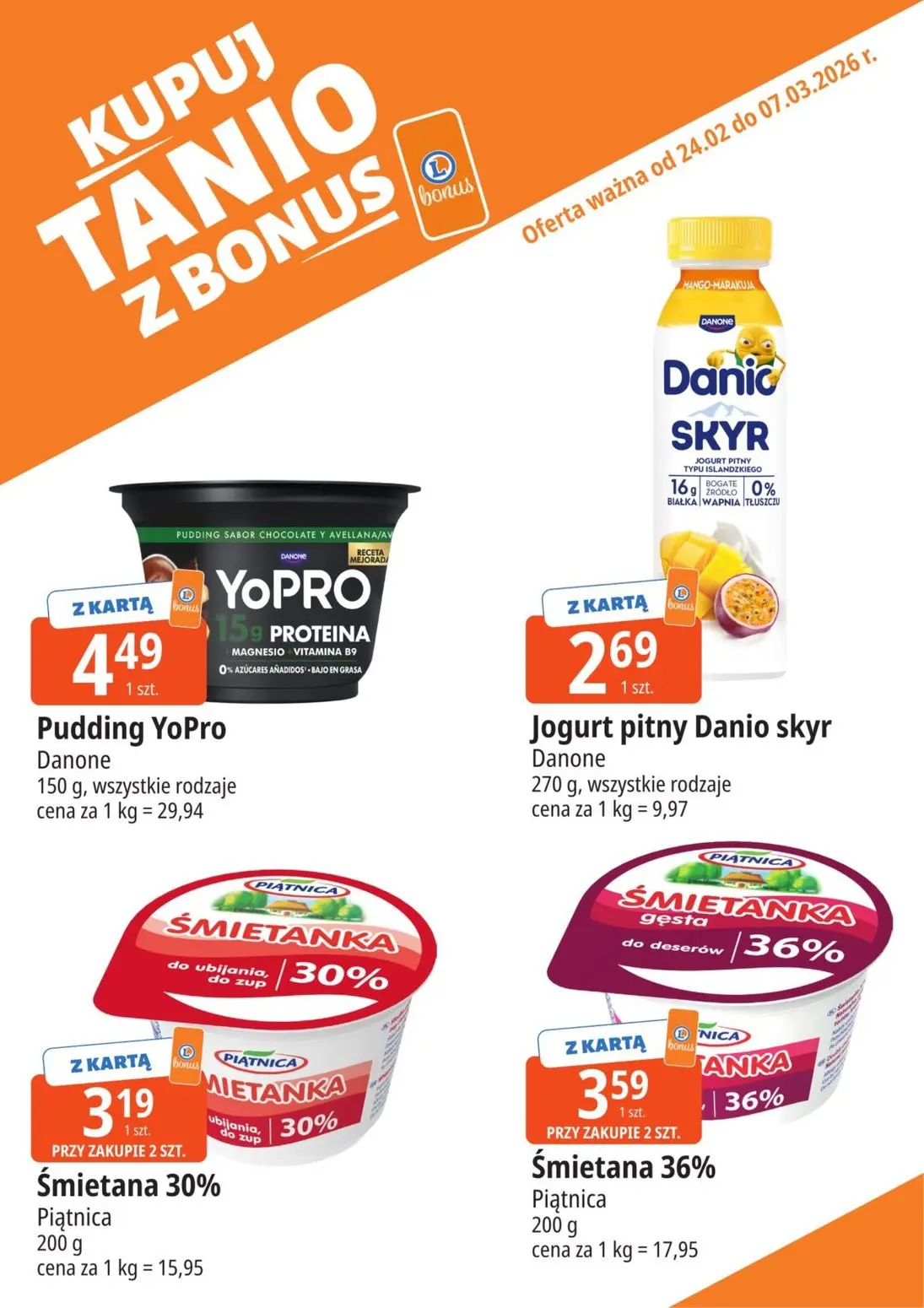 gazetka promocyjna E.Leclerc Bonus z kartą - Strona 3