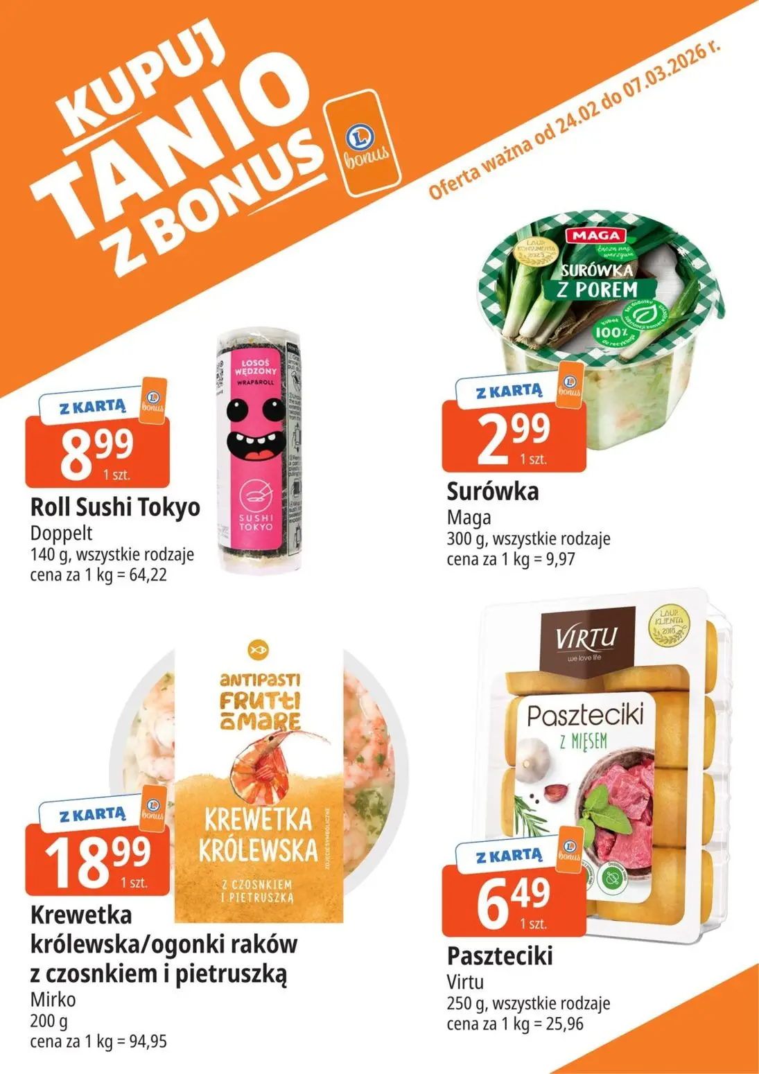 gazetka promocyjna E.Leclerc Bonus z kartą - Strona 8