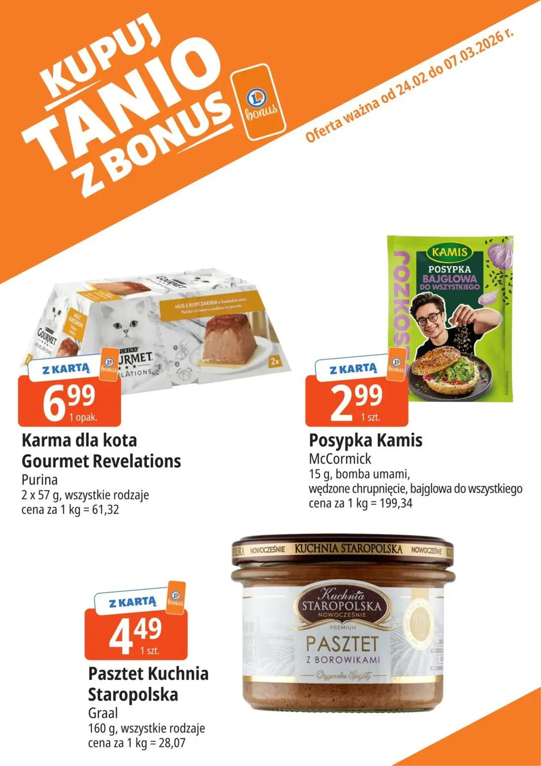 gazetka promocyjna E.Leclerc Bonus z kartą - Strona 9