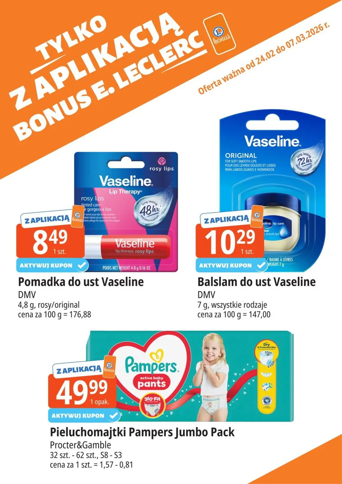 gazetka promocyjna E.Leclerc Bonus z kartą - Strona 12