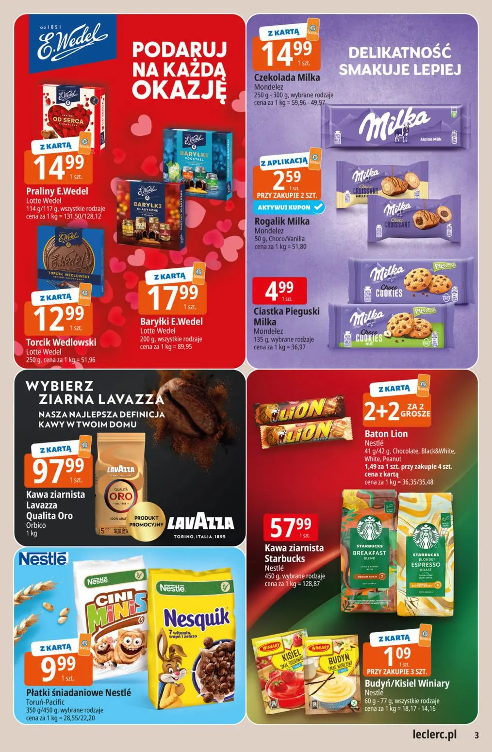 gazetka promocyjna E.Leclerc Wybór w dobrej cenie - Strona 3