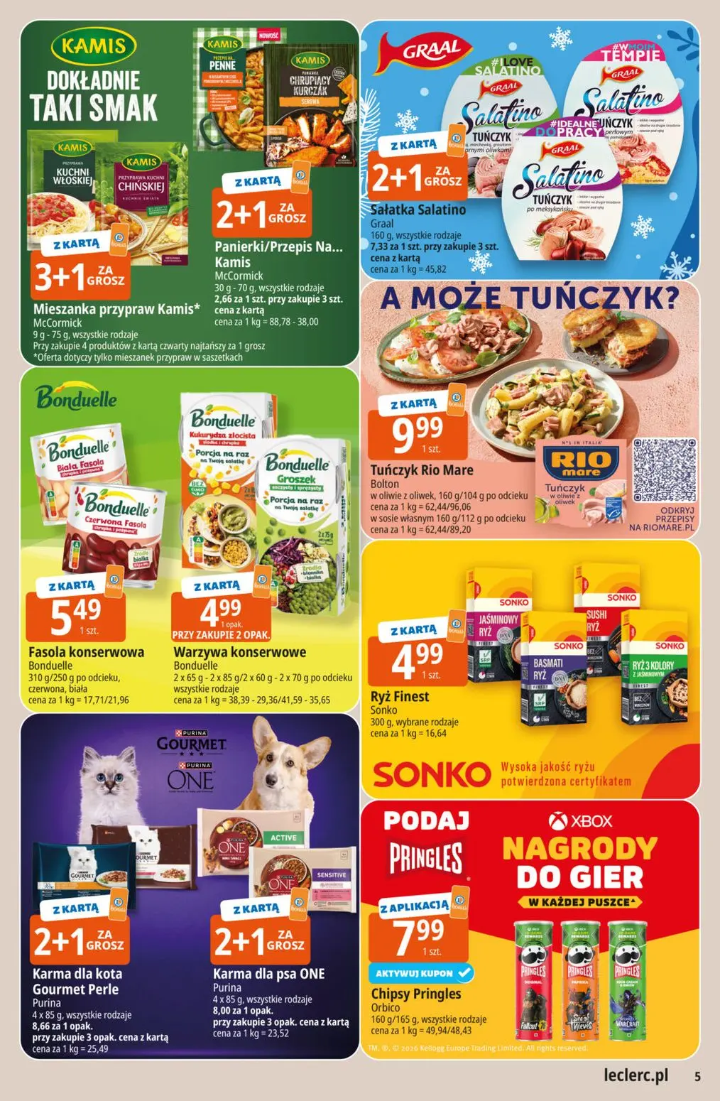 gazetka promocyjna E.Leclerc Wybór w dobrej cenie - Strona 5