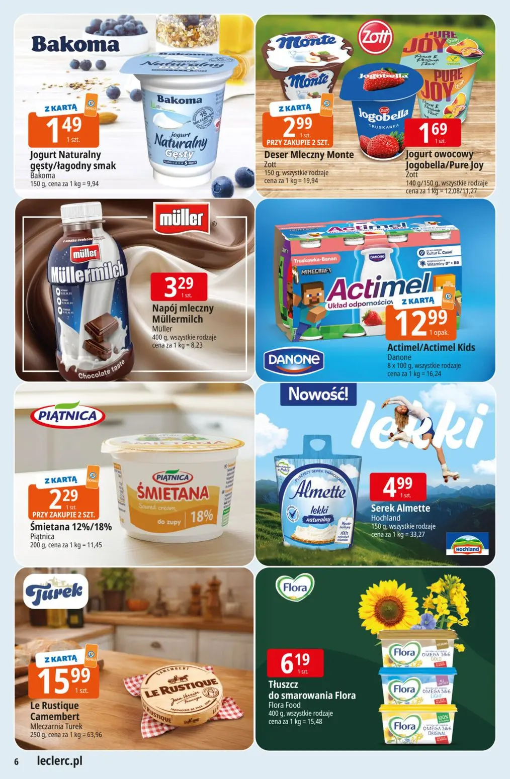 gazetka promocyjna E.Leclerc Wybór w dobrej cenie - Strona 6