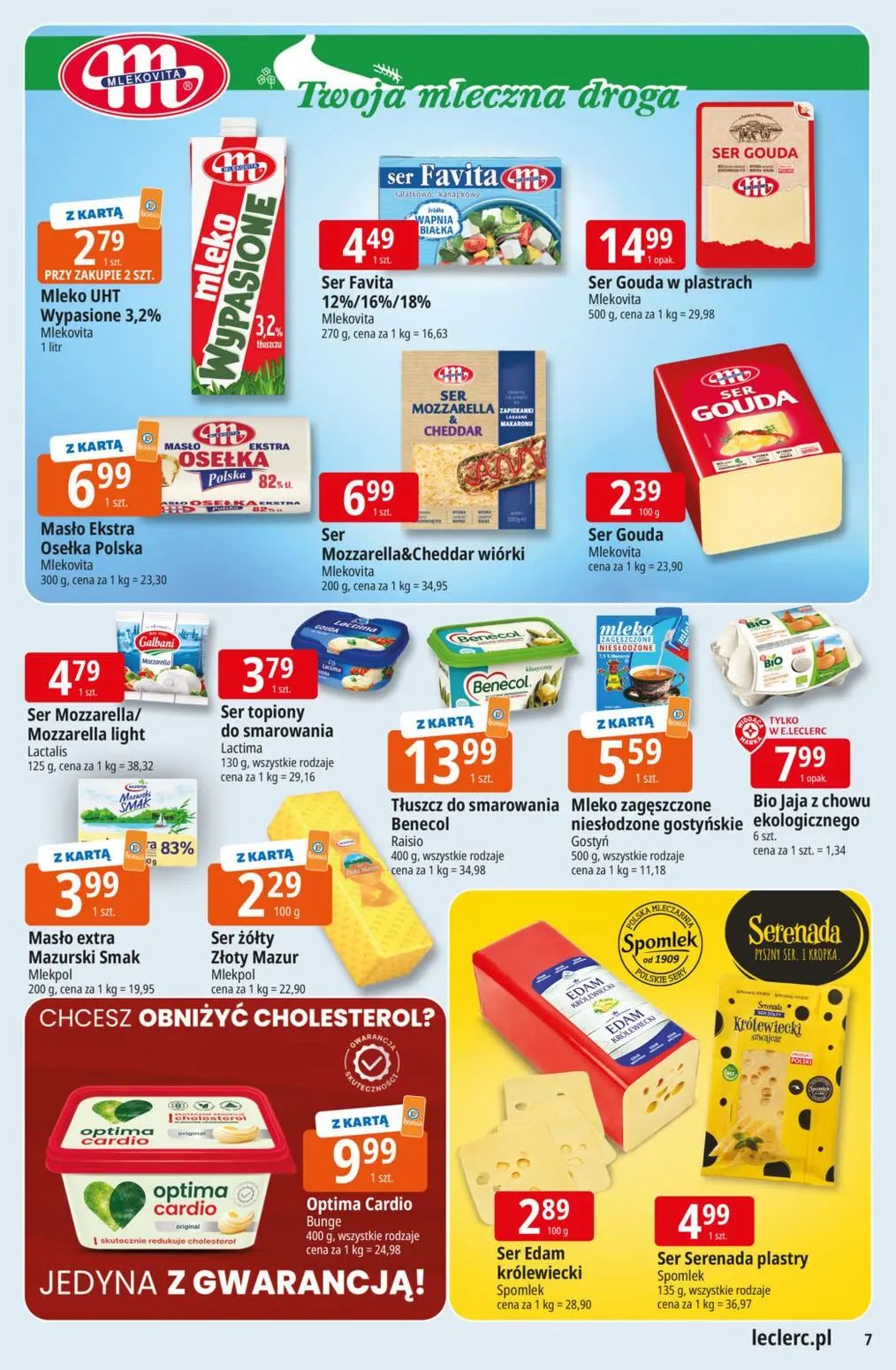 gazetka promocyjna E.Leclerc Wybór w dobrej cenie - Strona 7