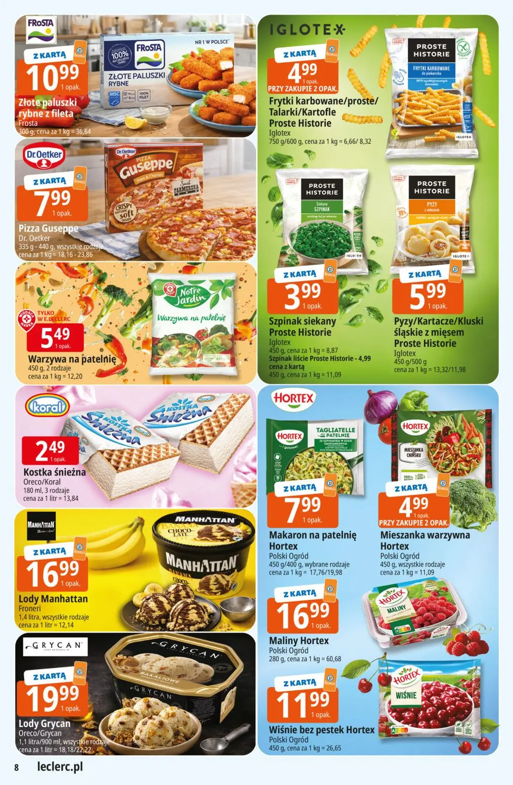 gazetka promocyjna E.Leclerc Wybór w dobrej cenie - Strona 8