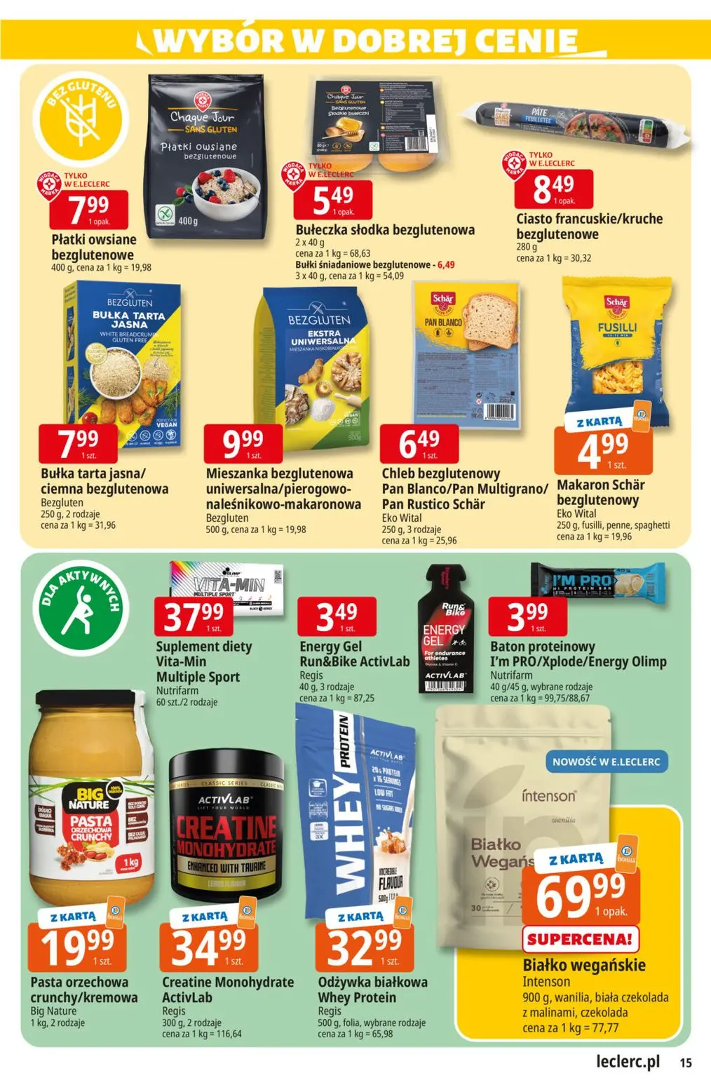 gazetka promocyjna E.Leclerc Wybór w dobrej cenie - Strona 15
