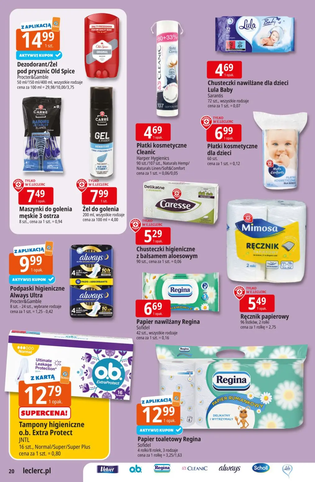 gazetka promocyjna E.Leclerc Wybór w dobrej cenie - Strona 20