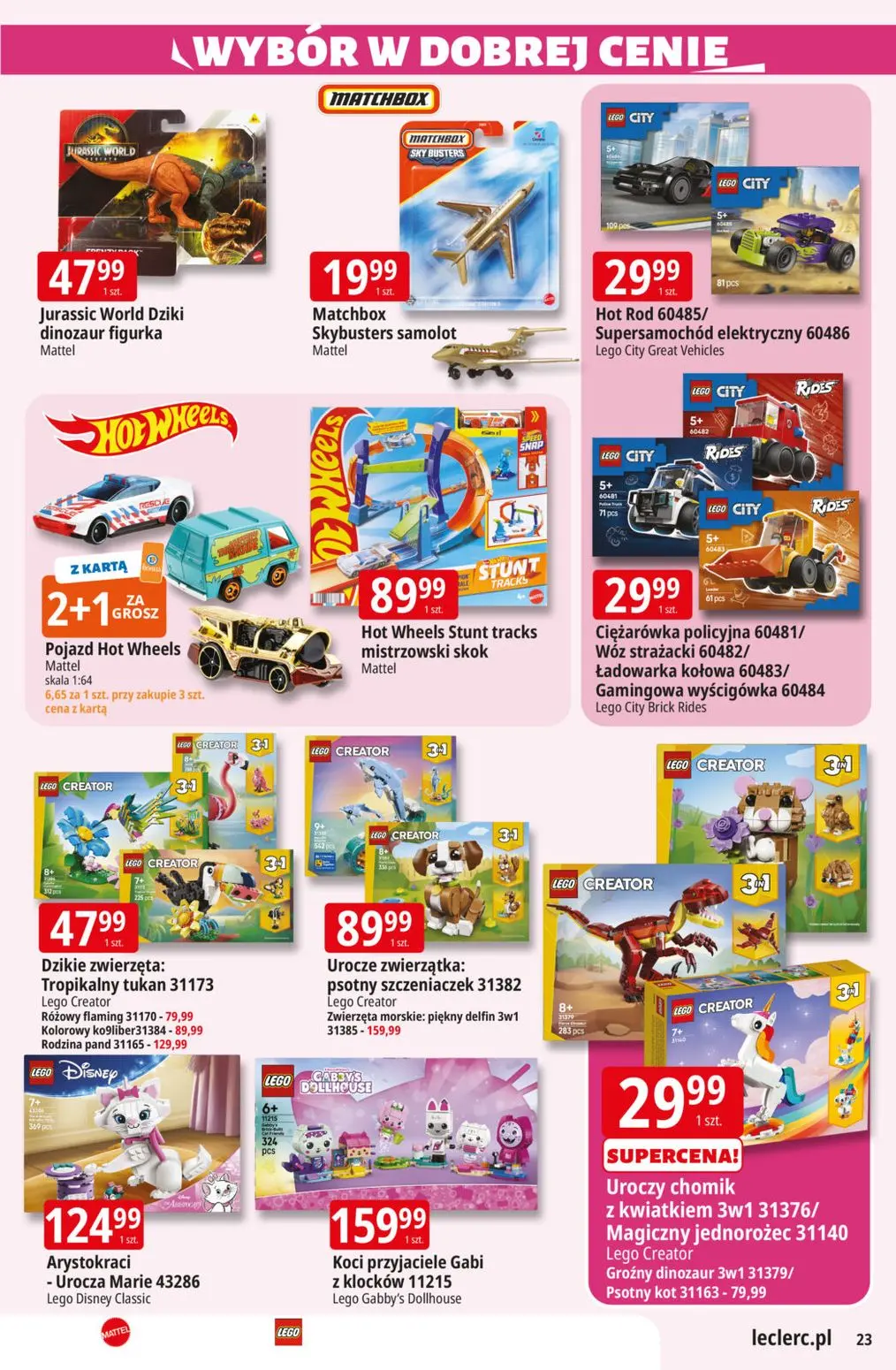 gazetka promocyjna E.Leclerc Wybór w dobrej cenie - Strona 23