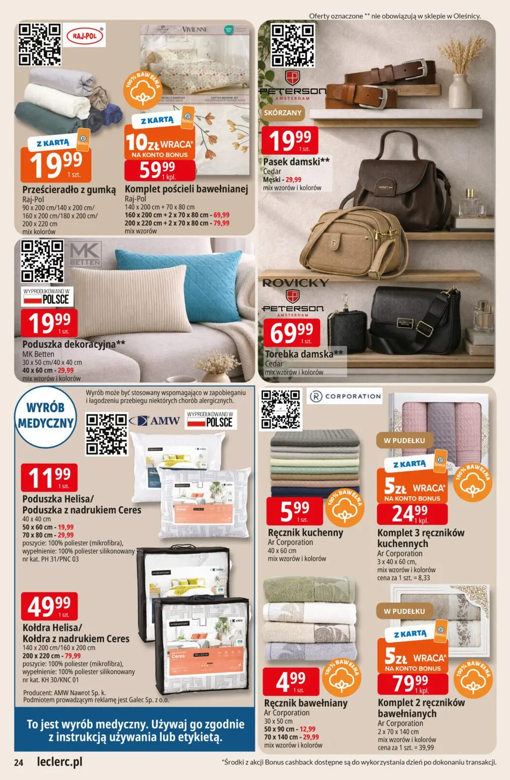 gazetka promocyjna E.Leclerc Wybór w dobrej cenie - Strona 24