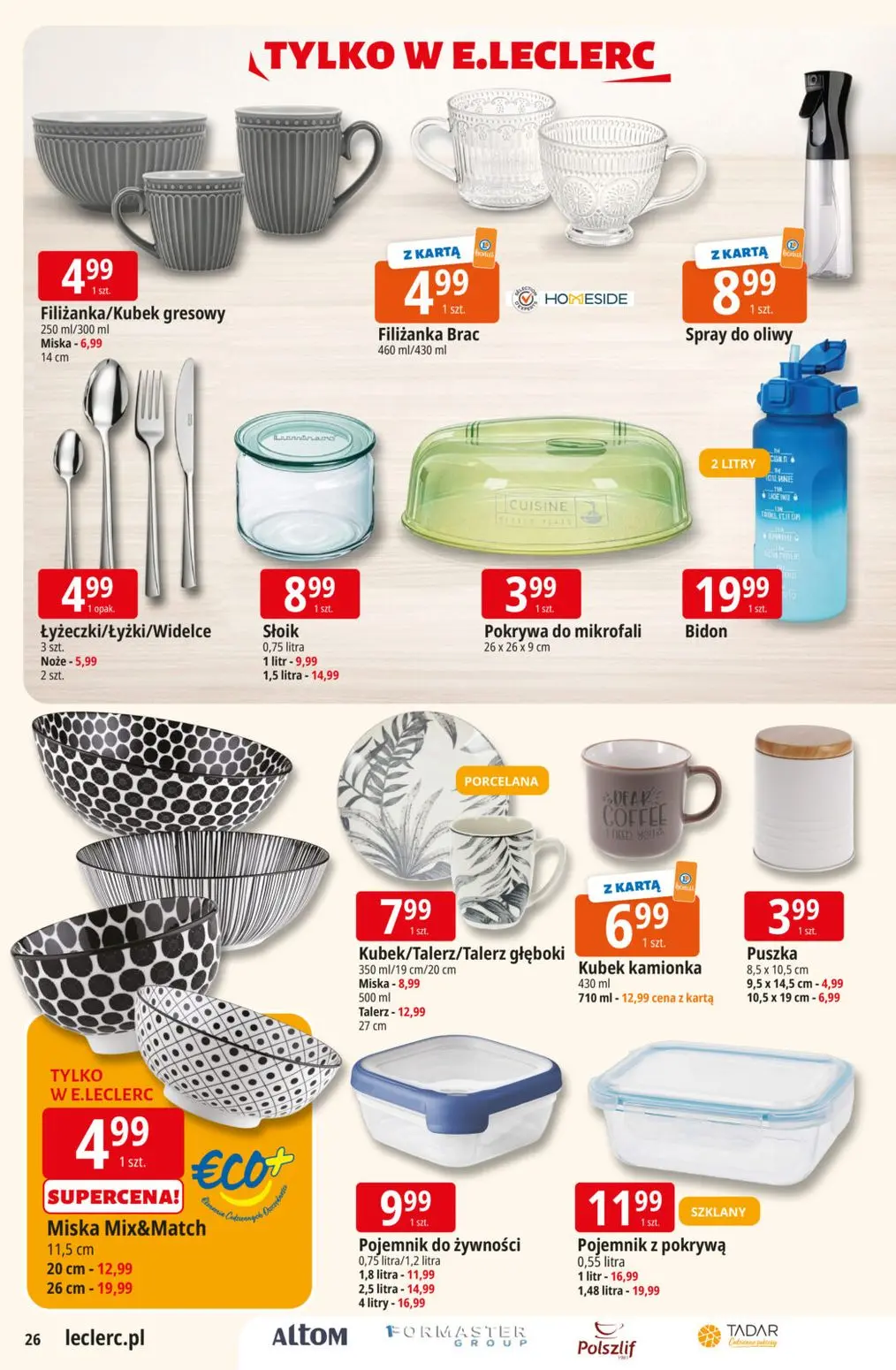 gazetka promocyjna E.Leclerc Wybór w dobrej cenie - Strona 26