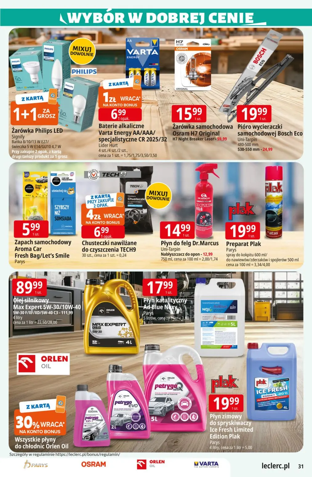 gazetka promocyjna E.Leclerc Wybór w dobrej cenie - Strona 31