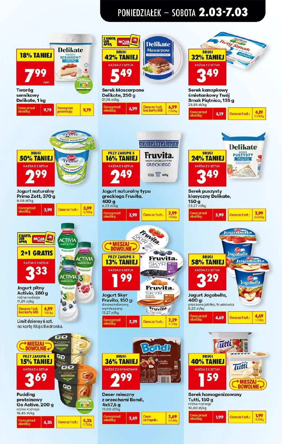 gazetka promocyjna Biedronka Od poniedziałku - Strona 45