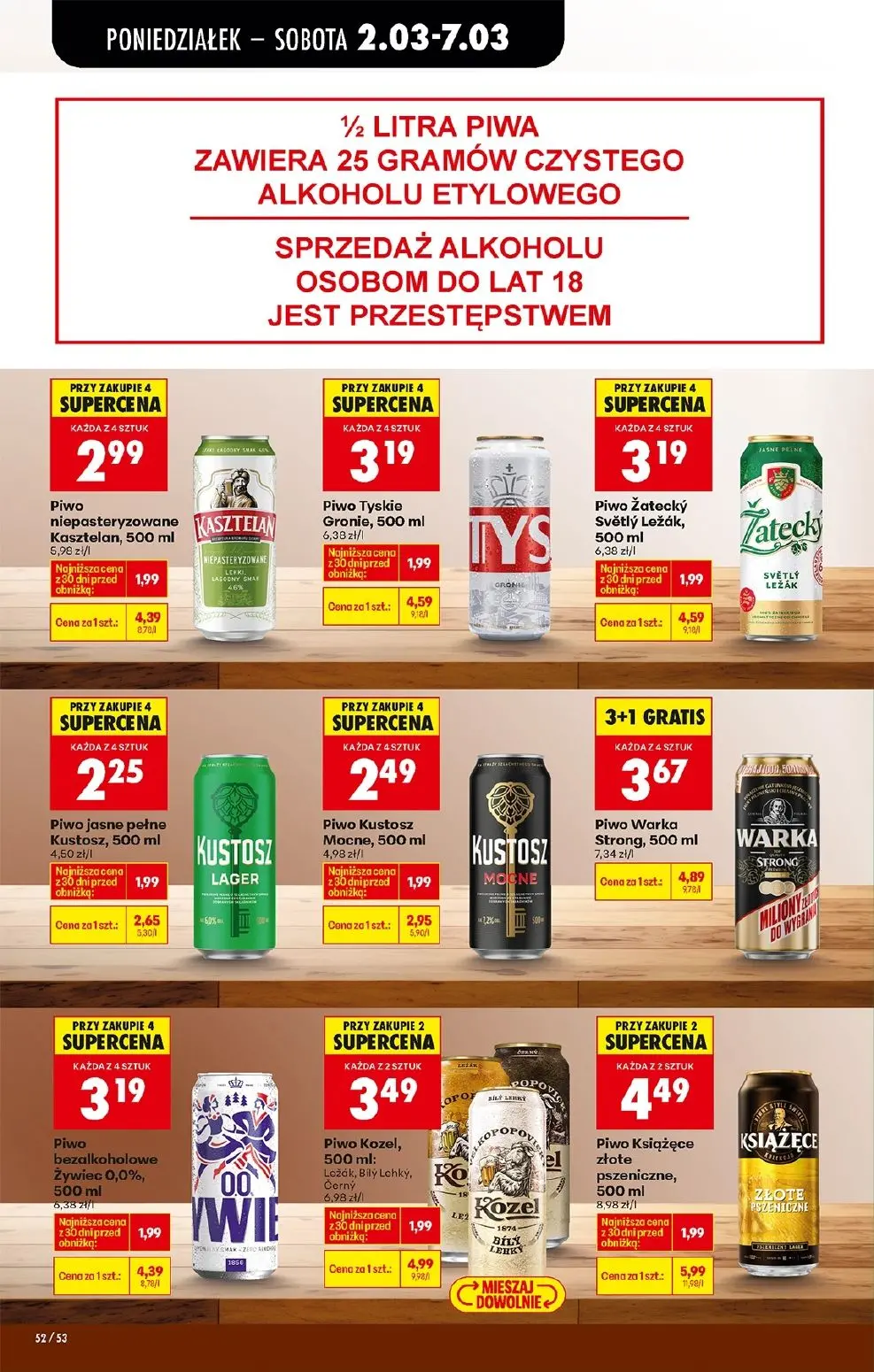 gazetka promocyjna Biedronka Od poniedziałku - Strona 70