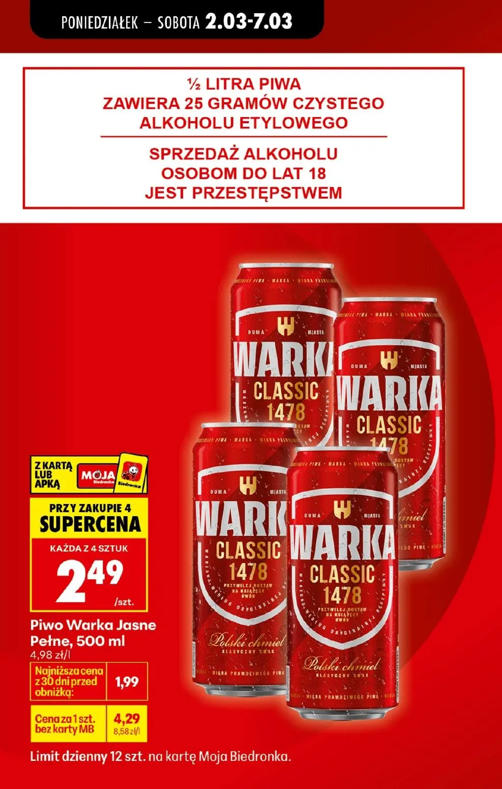 gazetka promocyjna Biedronka Lada tradycyjna. Od poniedziałku - Strona 5