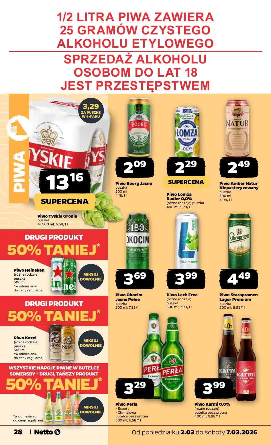 gazetka promocyjna NETTO Tanio i świeżo - Strona 28