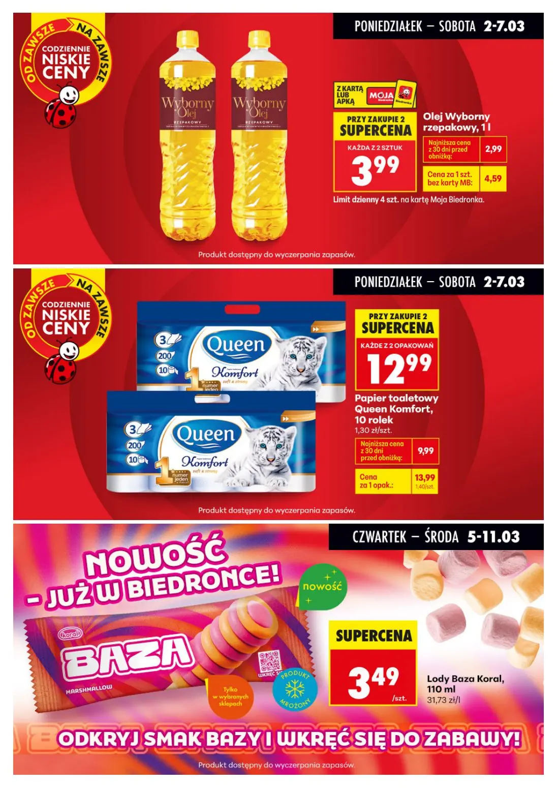 gazetka promocyjna Biedronka Biedronkowe oszczędności - Strona 12