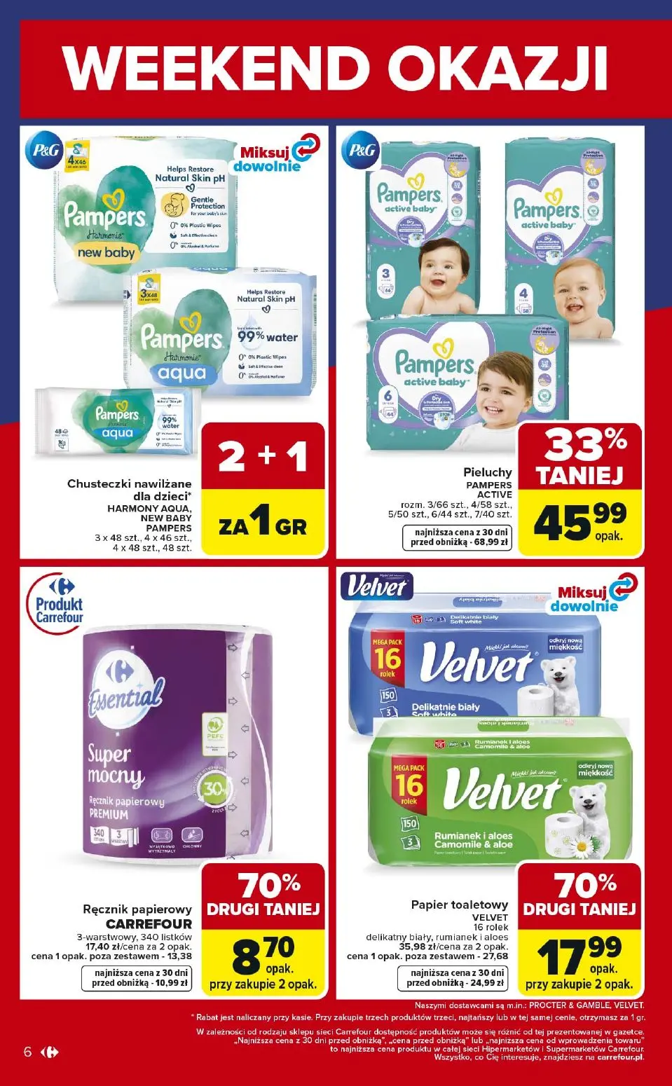 gazetka promocyjna Carrefour Market Weekend okazji - Strona 6