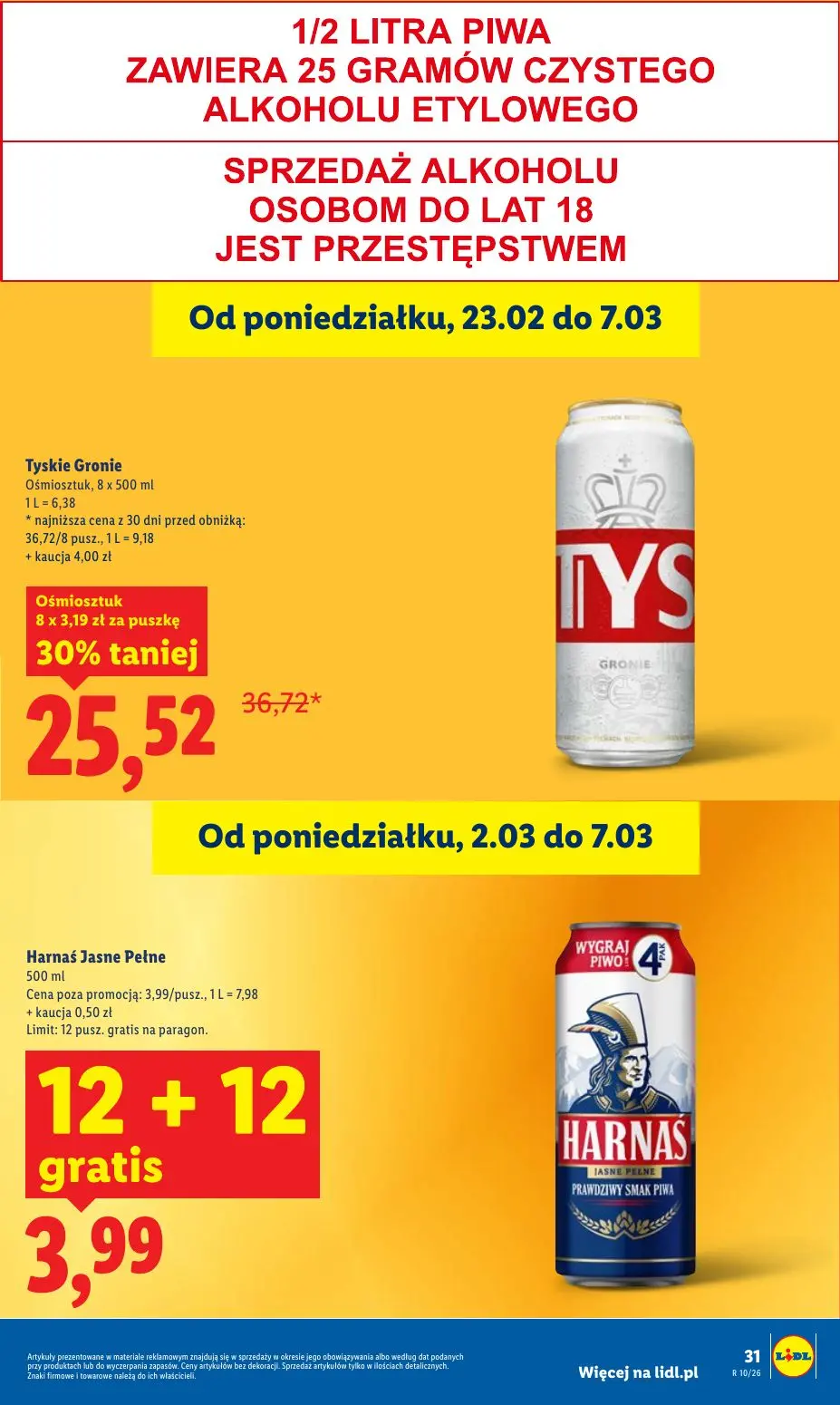 gazetka promocyjna LIDL Od czwartku - Strona 31