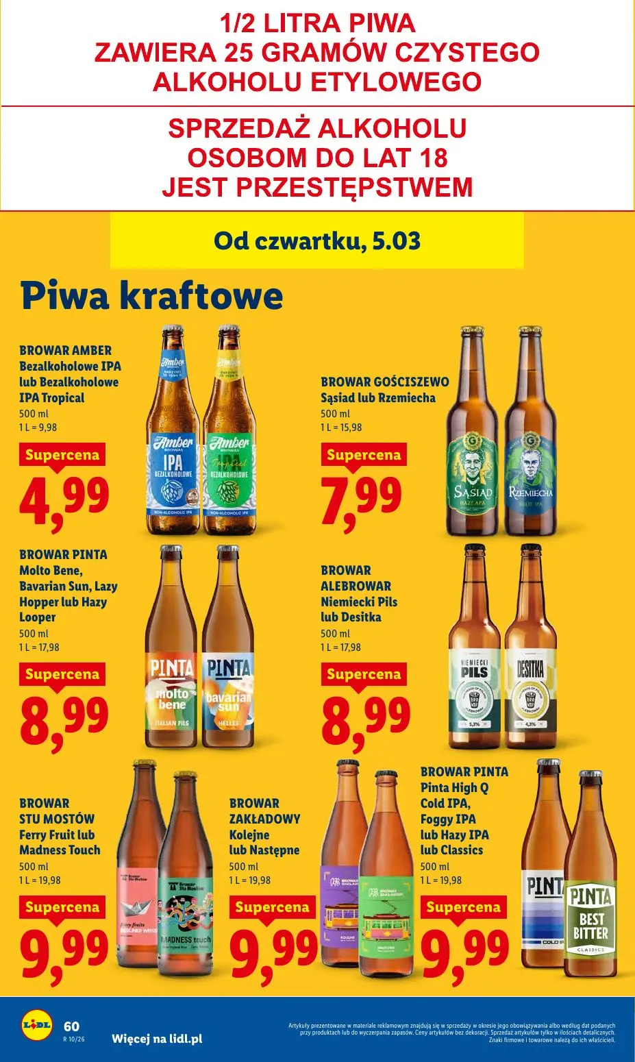 gazetka promocyjna LIDL Od czwartku - Strona 62