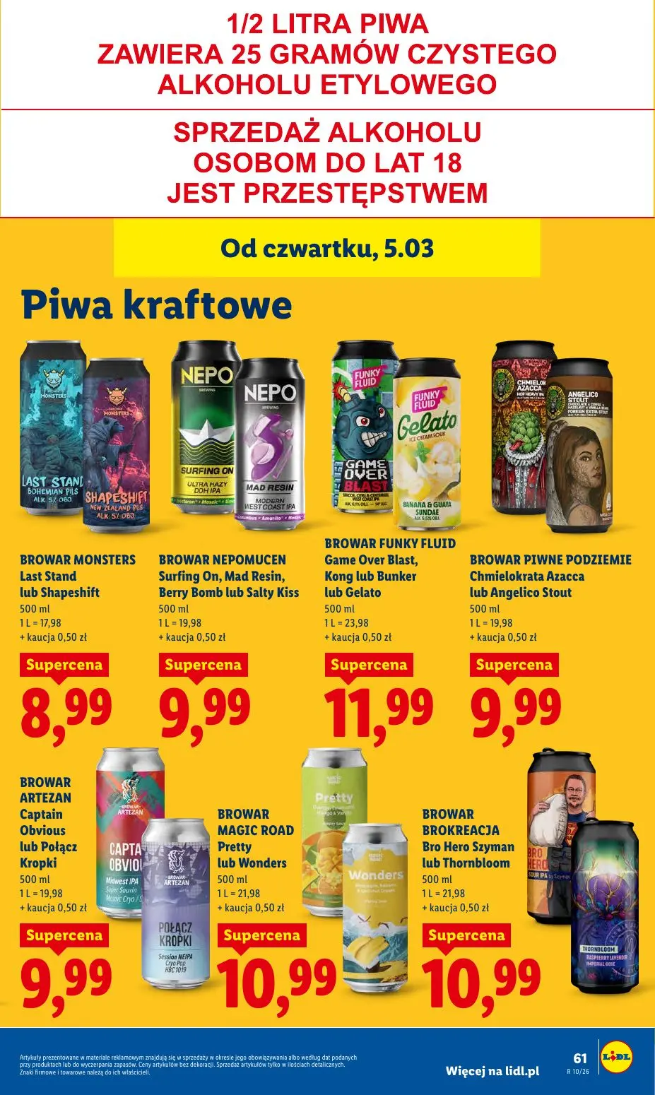 gazetka promocyjna LIDL Od czwartku - Strona 63