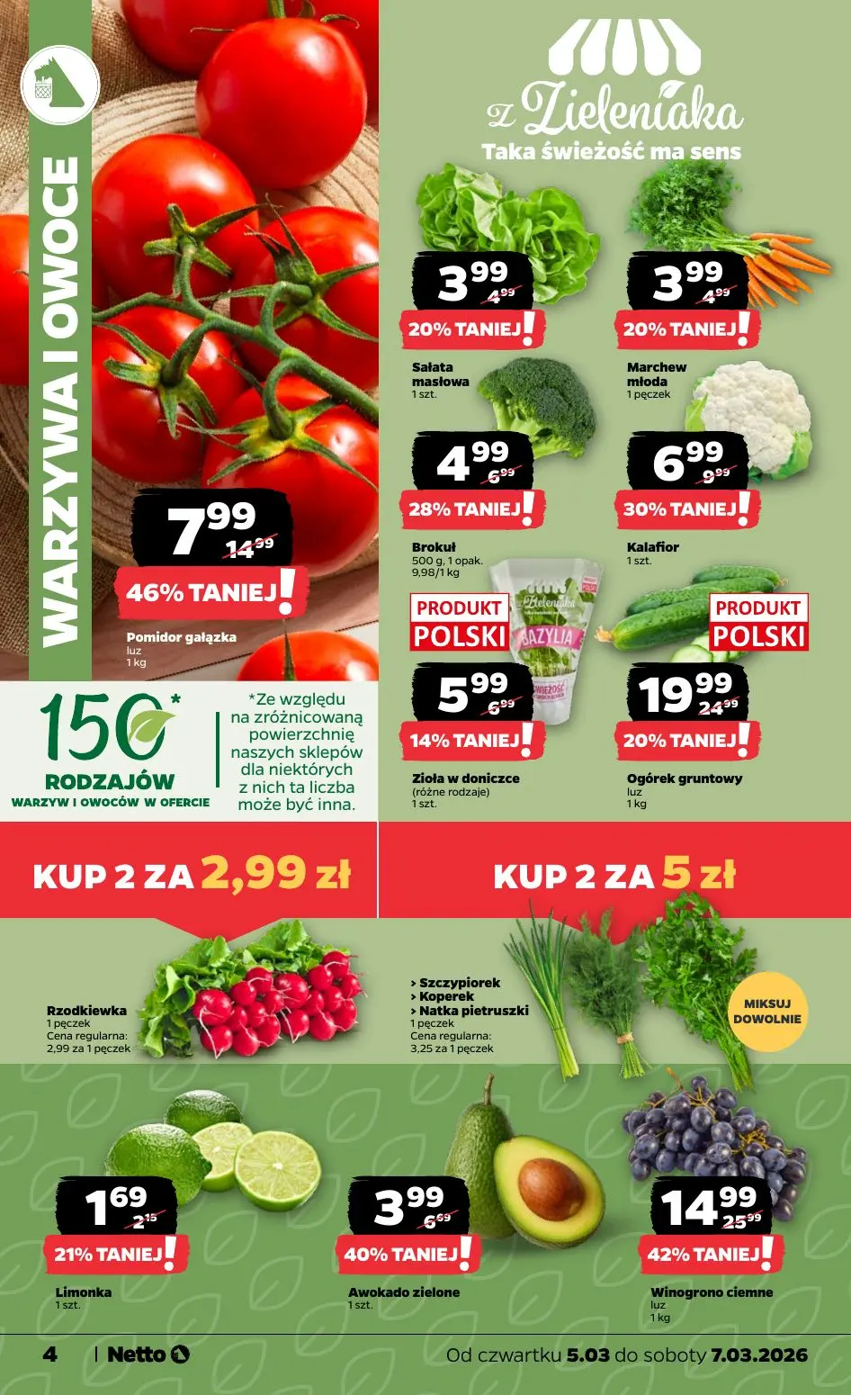 gazetka promocyjna NETTO Świeżo i tanio - Strona 4