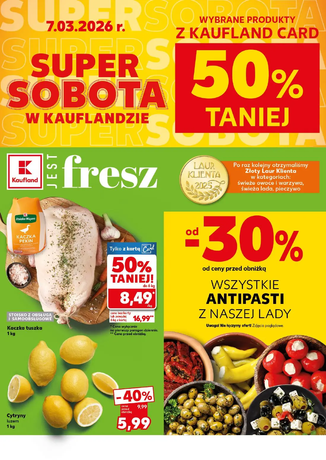 gazetka promocyjna Kaufland Super Sobota - Strona 2