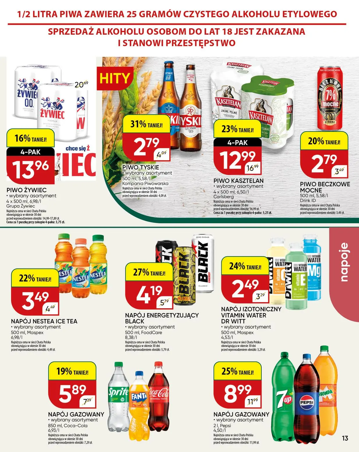 gazetka promocyjna Chata Polska Dzień Kobiet - Strona 13