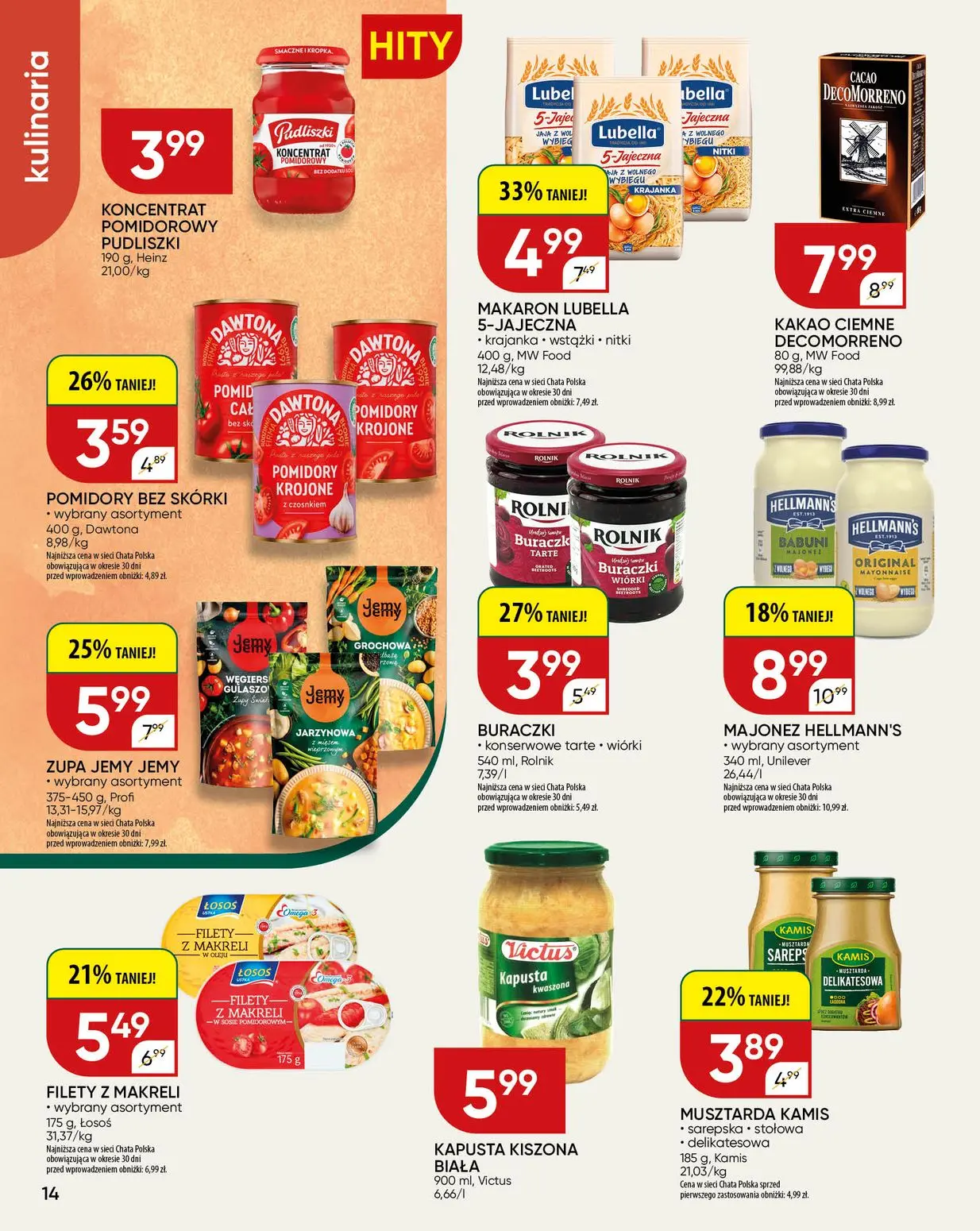 gazetka promocyjna Chata Polska Dzień Kobiet - Strona 14