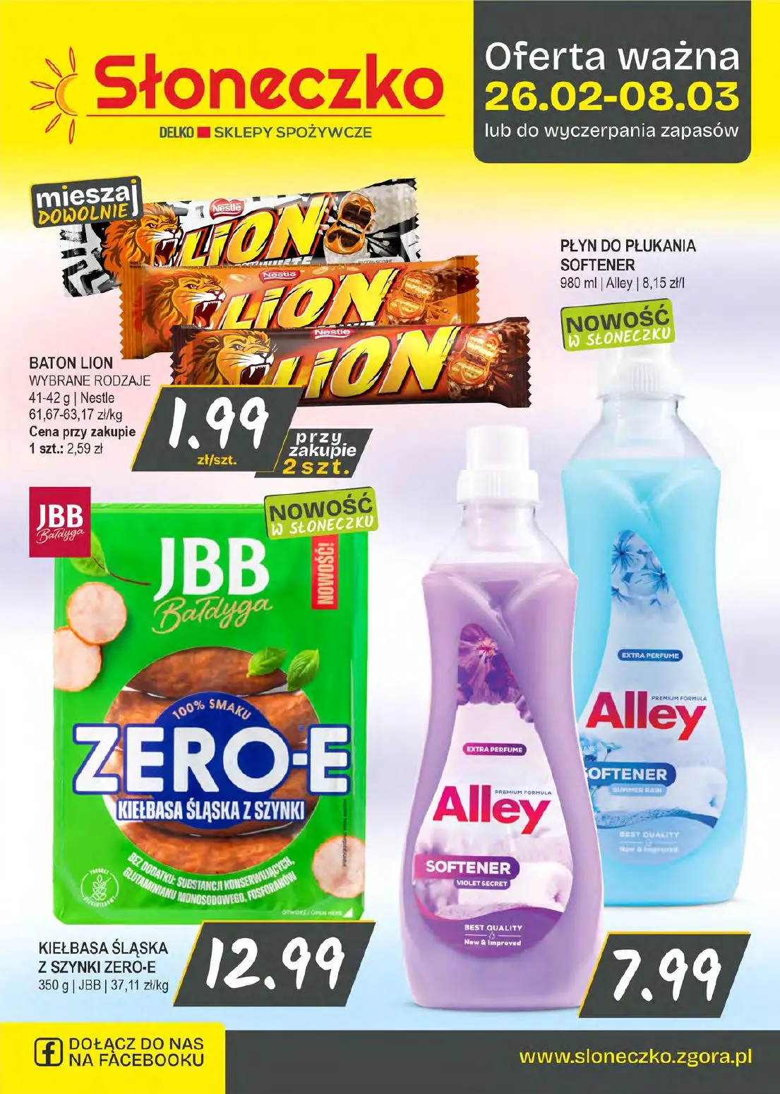 gazetka promocyjna Słoneczko - Strona 1