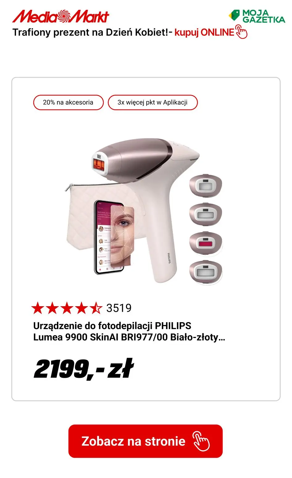 gazetka promocyjna Media Markt Trafiony prezent na Dzień Kobiet! - Strona 4