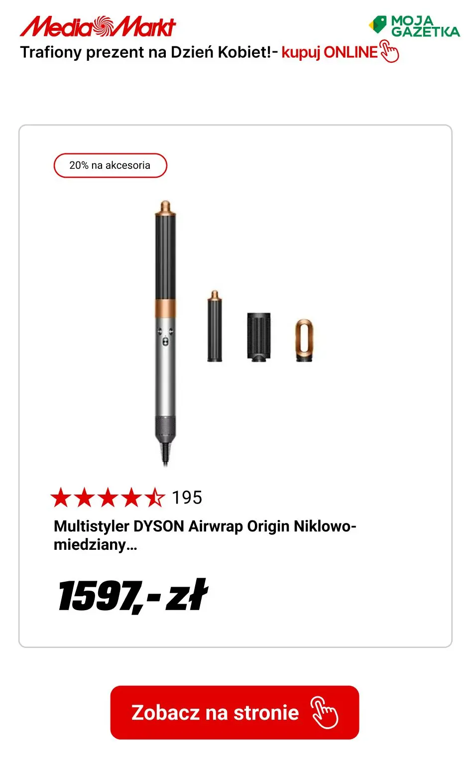 gazetka promocyjna Media Markt Trafiony prezent na Dzień Kobiet! - Strona 5