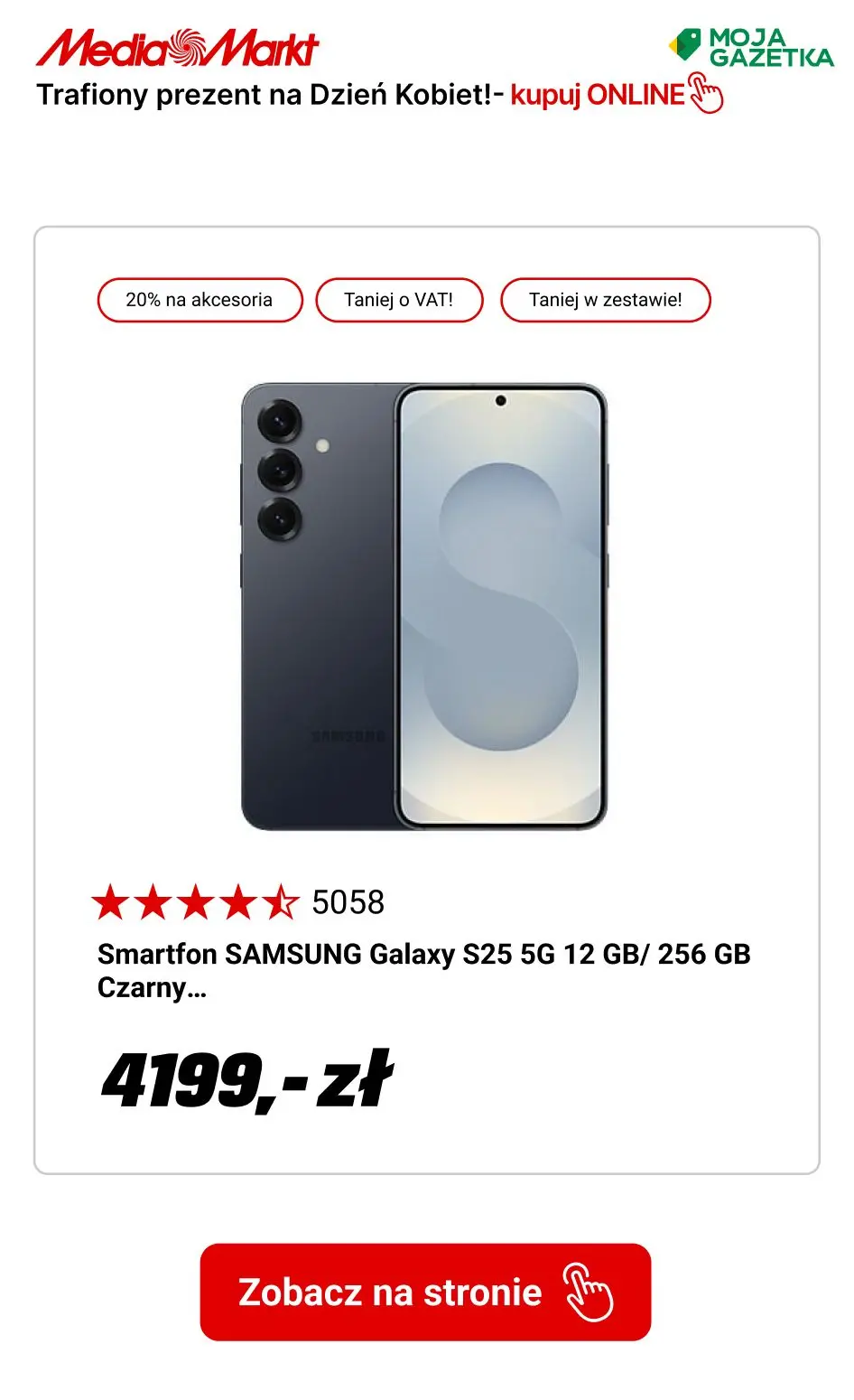 gazetka promocyjna Media Markt Trafiony prezent na Dzień Kobiet! - Strona 7