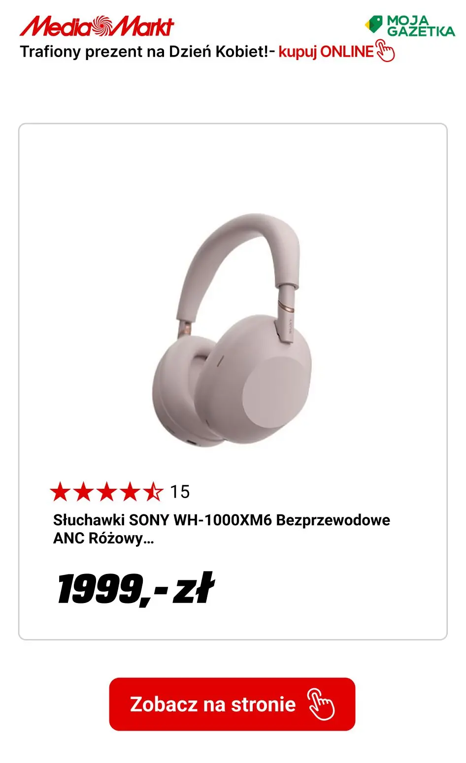 gazetka promocyjna Media Markt Trafiony prezent na Dzień Kobiet! - Strona 10