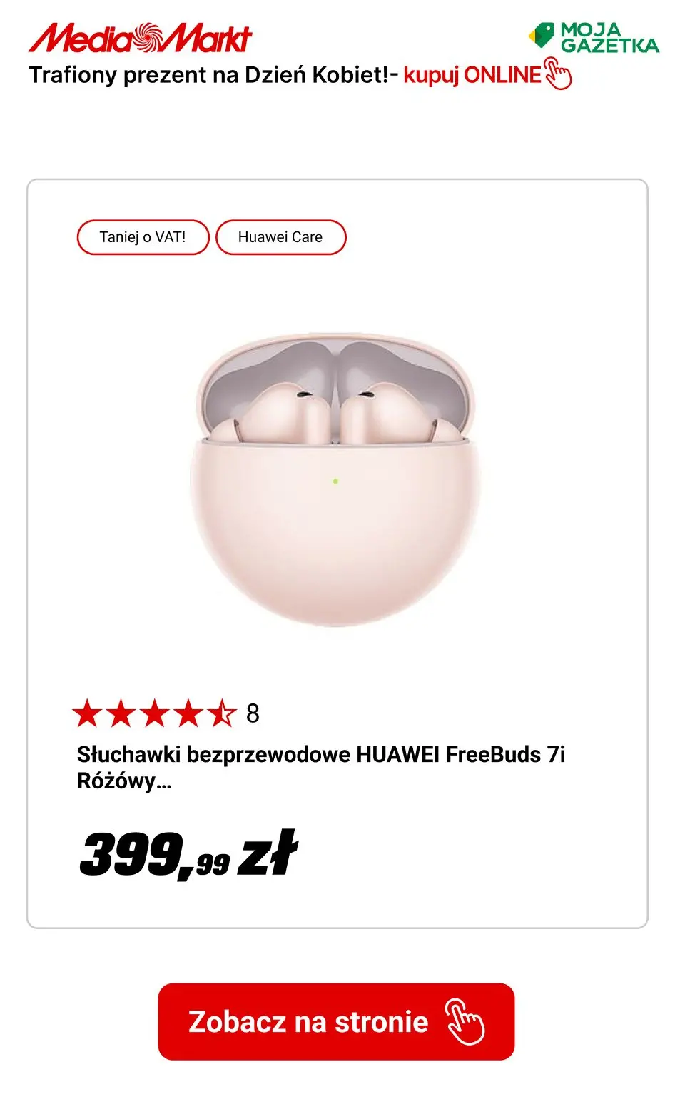 gazetka promocyjna Media Markt Trafiony prezent na Dzień Kobiet! - Strona 11