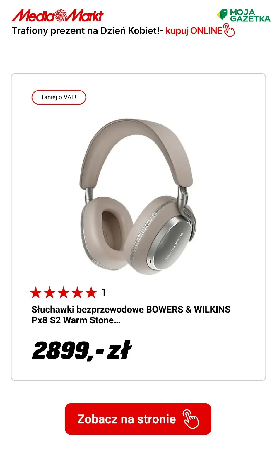 gazetka promocyjna Media Markt Trafiony prezent na Dzień Kobiet! - Strona 12