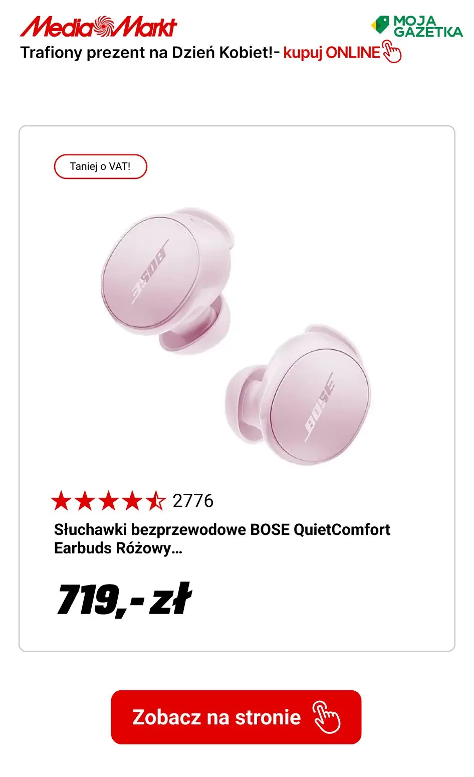 gazetka promocyjna Media Markt Trafiony prezent na Dzień Kobiet! - Strona 13