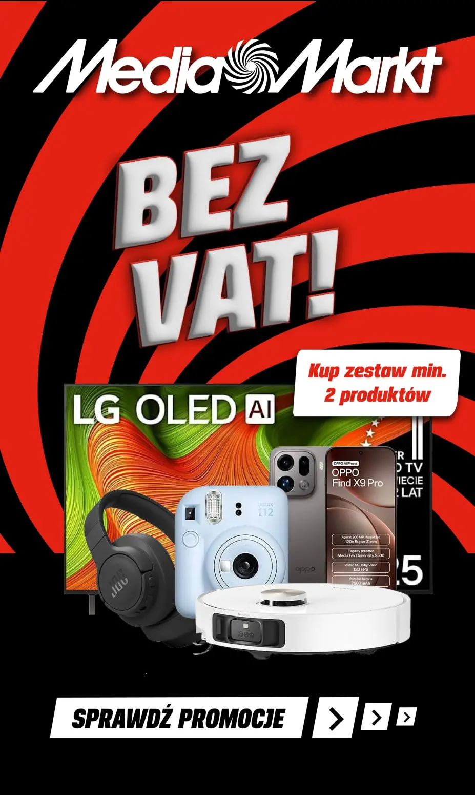 gazetka promocyjna Media Markt Drugi tańszy produkt taniej o wartość VAT! - Strona 1