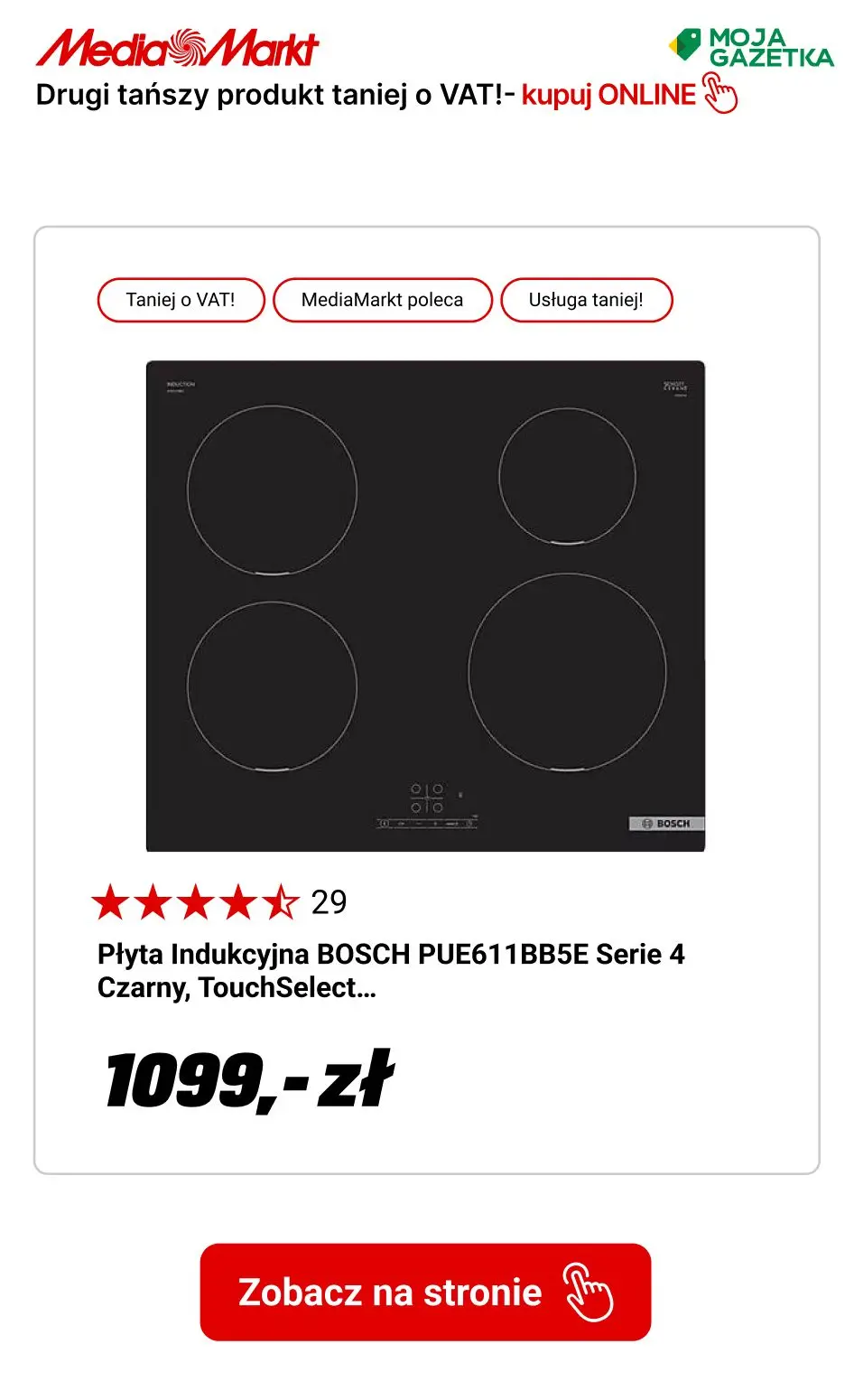 gazetka promocyjna Media Markt Drugi tańszy produkt taniej o wartość VAT! - Strona 11